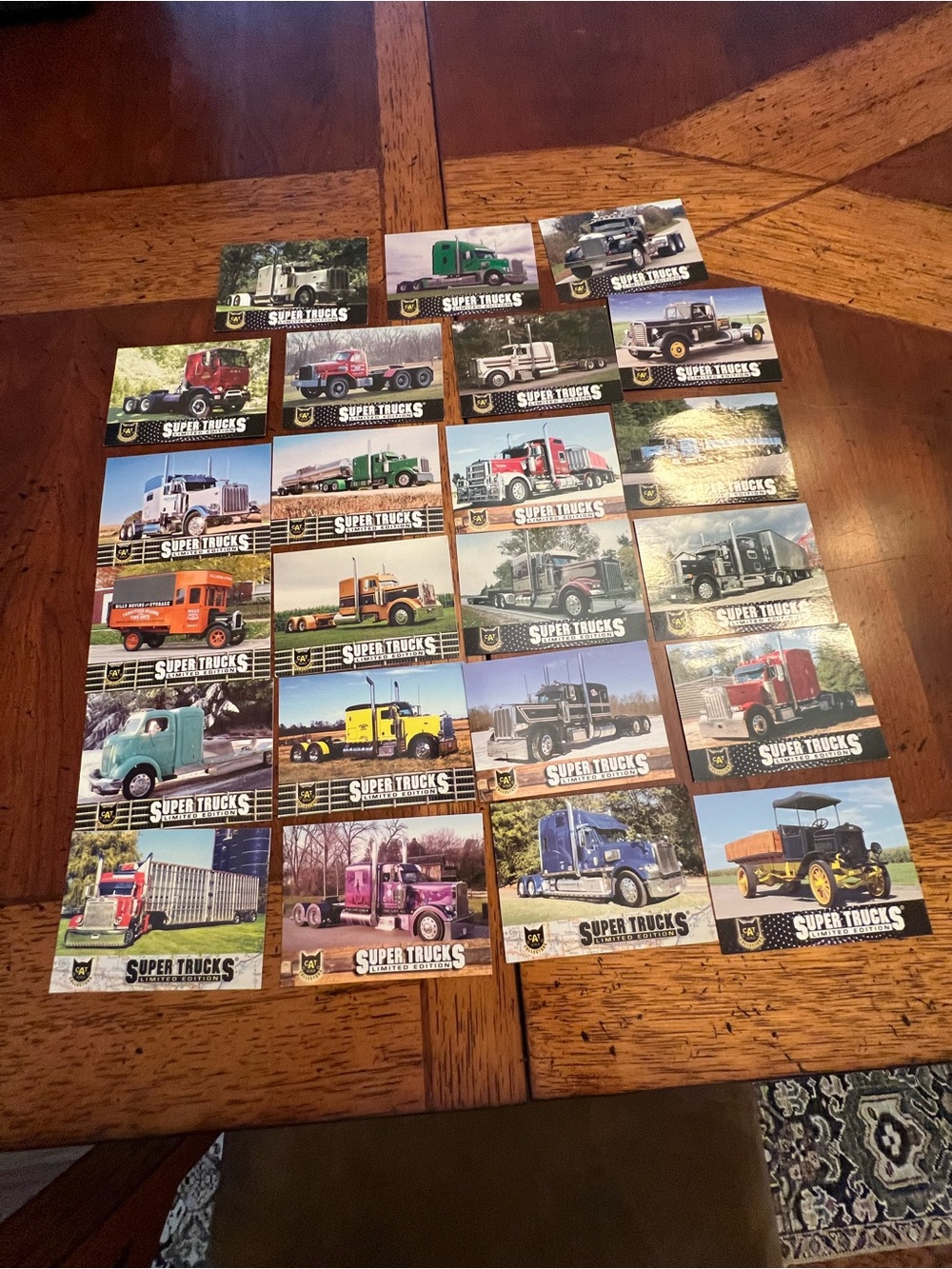 Cat Scale Super Trucks Trading Cards